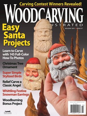 cover image of Woodcarving Illustrated Issue 57 Holiday 2011